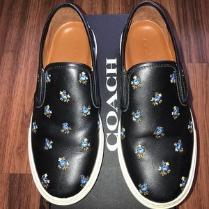 COACH Embroidered Slip On